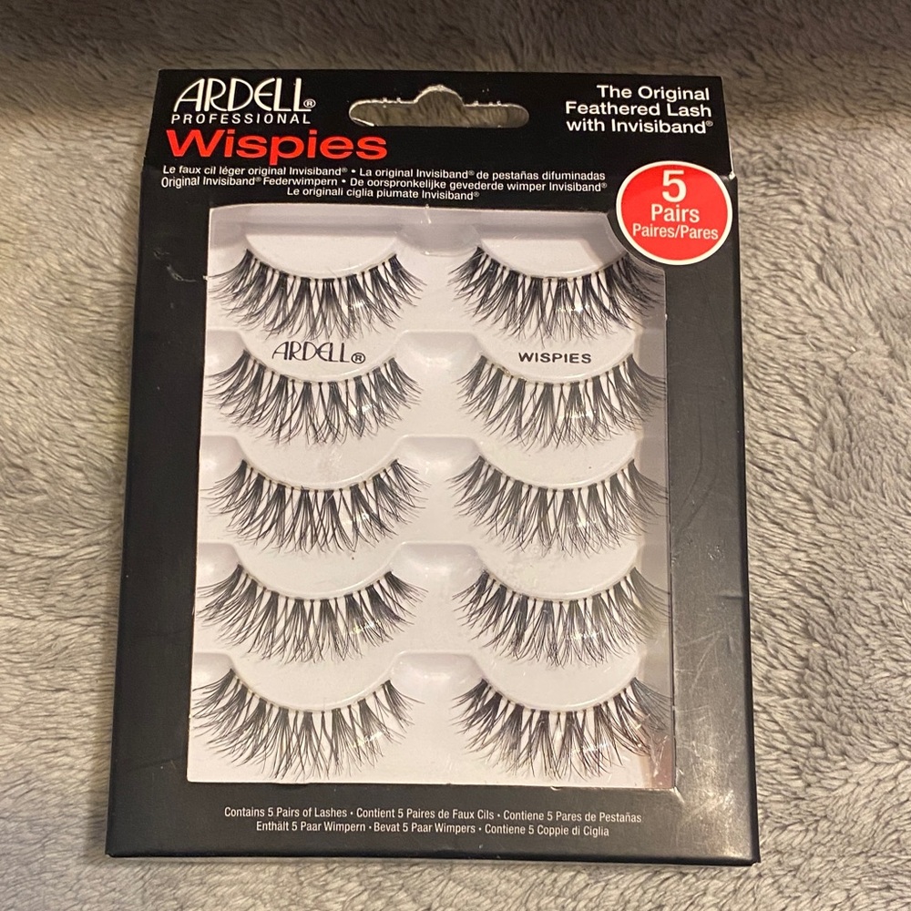 Ardell Wispies False Eyelashes - Black (5 Pairs)